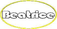 Prénoms FEMININ - Allemagne B Beatrice 
