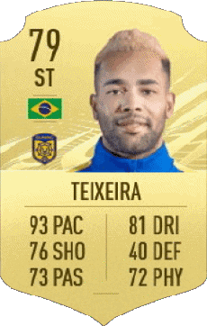 Multimedia Videospiele F I F A - Karten Spieler Brasilien Alex Teixeira dos Santos 