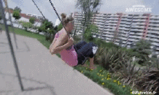 Humor -  Fun MENSCHEN Schaukeln Fun Win 