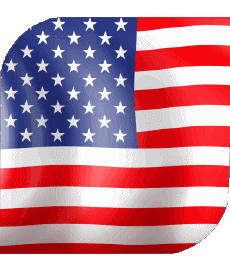 Bandiere America U.S.A - Nazionale Quadrato 