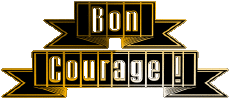 Messages Français Bon Courage 02 