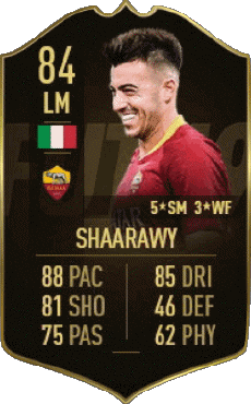Multi Media Video Games F I F A - Card Players Italy Stephan El Shaarawy 