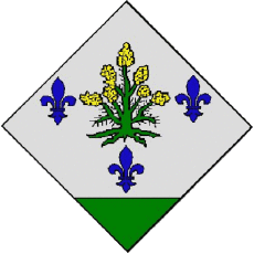 Blasón-Banderas Francia Departamentos - Ciudades 66 ARGELES SUR MER Blasón