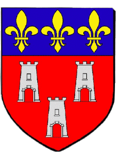 Fahnen Frankreich Abteilungen - Städte 77 MONTEREAU FAULT YONNE 