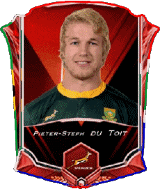 Sportivo Rugby - Giocatori Sud Africa Pieter-Steph du Toit 
