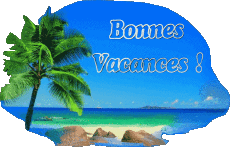 Messages French Bonnes Vacances Transparent Background 17 