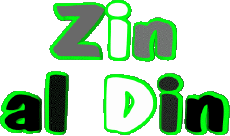 Prénoms MASCULIN - Maghreb Musulman Z Zin al Din 