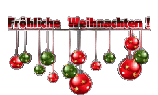 Messages Allemand Fröhliche  Weihnachten Serie 07 