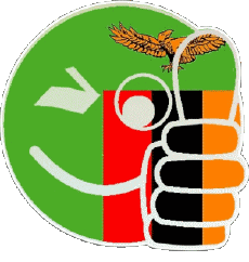 Flags Africa Zambia Smiley - OK 