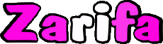 First Names FEMININE - Maghreb Muslim Z Zarifa 