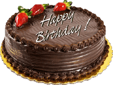 Mensajes Inglés Happy Birthday Cakes 004 