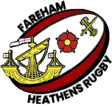 Sport Rugby-Club-Welt - Logo England F Fareham Heathens RFC 