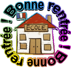 Messages French Bonne Rentrée Transparent Background 06 