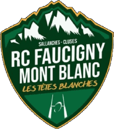 Sports Rugby Club France Logo Dept 74 RC Faucigny Mont Blanc 