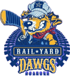 Sport Eishockey U.S.A - S P H L Roanoke Rail Yard Dawgs 
