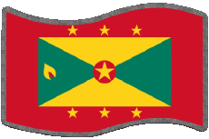 Bandiere America Isole Grenada Rettangolo 
