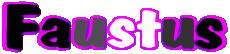 Vorname Mann - Deutschland F Faustus 