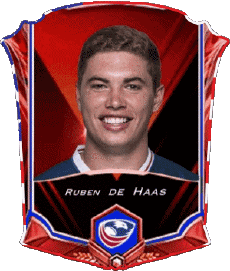 Sport Rugby - Spieler U S A Ruben de Haas 