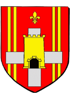 Blasone-Bandiere Francia Dipartimenti - Città 73 MODANE Blasone