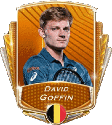 Sport Tennisspieler Belgien David Goffin 