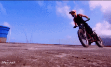 Humour - Fun Transports Motos Trial 