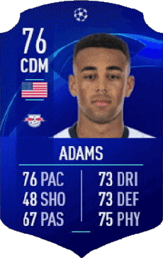 Multimedia Videospiele F I F A - Karten Spieler U S A Tyler Adams 