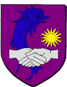 Drapeaux France Départements - Villes 38 CHARVIEU CHAVAGNEUX 