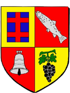 Wappen-Fahnen Frankreich Abteilungen - Städte 74 ANNECY LE VIEUX Wappen