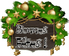 Messages Français Bonnes Fêtes (Noël) Serie 17 
