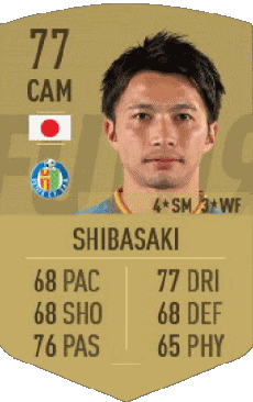 Multimedia Videospiele F I F A - Karten Spieler Japan Gaku Shibasaki 