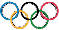Sportivo Olimpiadi Anelli 