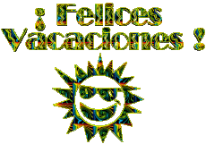 Messages Espagnol Felices Vacaciones 04 