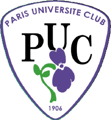 Sports Rugby Club France Logo Dept 75 P.U.C Paris Université Club 
