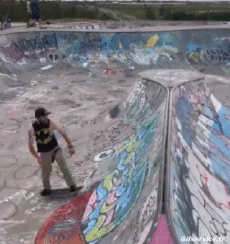 Humour - Fun Sports Skateboard Free Style Gamelle Fail 02 