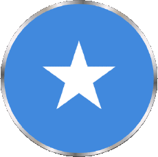 Fahnen Afrika Somalia Rond 