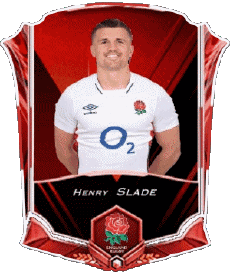 Sportivo Rugby - Giocatori Inghilterra Henry Slade 