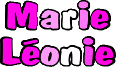 Vorname WEIBLICH - Frankreich M Zusammengesetzter Marie Léonie 