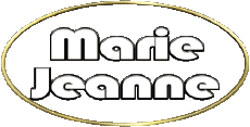 Prénoms FEMININ - France M Composé Marie Jeanne 