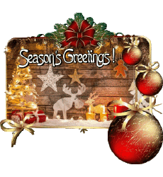 Mensajes Inglés Season's Greetings Serie 05 