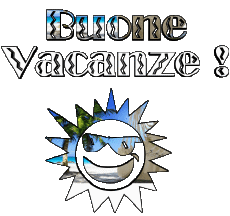 Mensajes Italiano Buone Vacanze Fondo transparente 04 