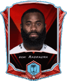 Sports Rugby - Joueurs Fidji Semi Radradra 
