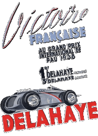 Trasporto Auto - Vecchio Delahaye Logo 