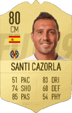 Multi Media Video Games F I F A - Card Players Spain Santiago Cazorla González 