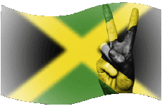 Banderas América Jamaica Rectángulo 