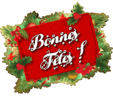 Messagi Francese Bonnes Fêtes (Noël) Série 03 