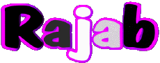 First Names MASCULINE - Maghreb Muslim R Rajab 