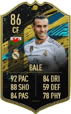 Multi Media Video Games F I F A - Card Players Wales Gareth Bale 