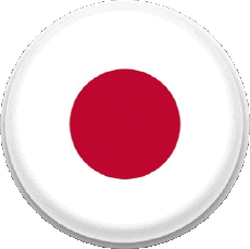 Drapeaux Asie Japon Rond 