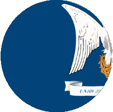 Flags America U.S.A - States Louisiana Sphere - Cube 