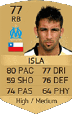 Multi Media Video Games F I F A - Card Players Chile Mauricio Isla 